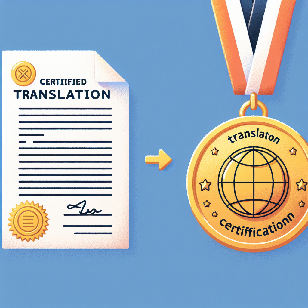認證翻譯與翻譯證明的差別